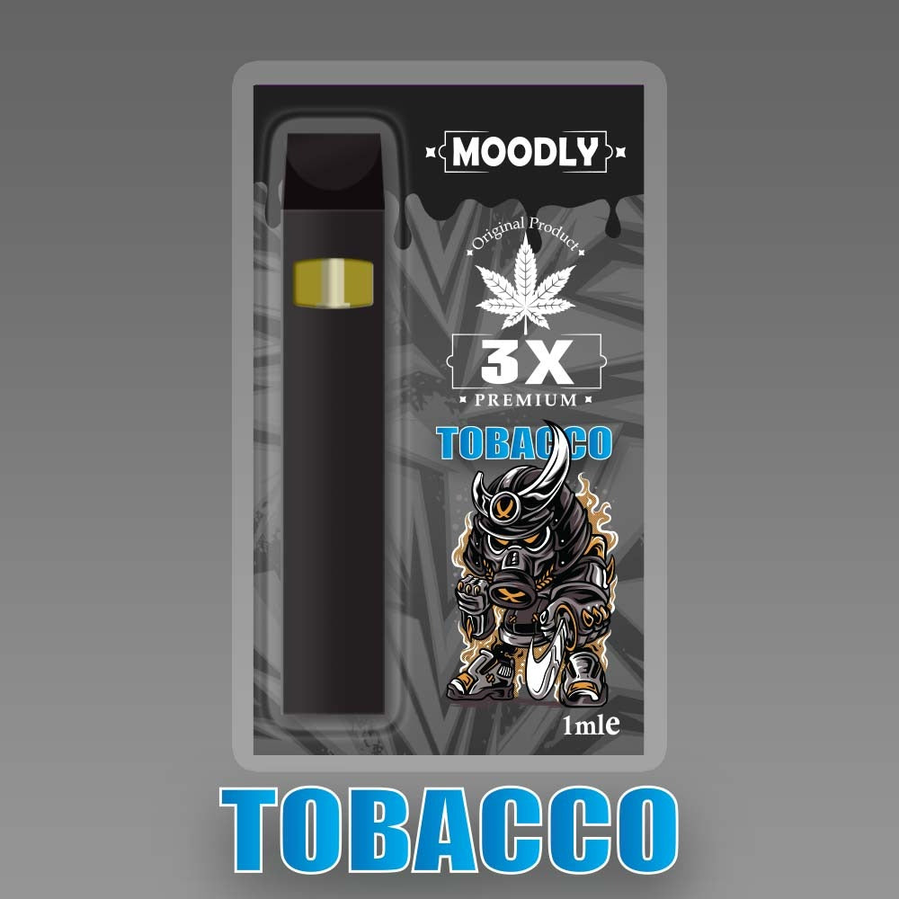 Moodly Vape X3 TOBACCO 50% 1ml – Ein Genuss für Liebhaber klassischer Aromen