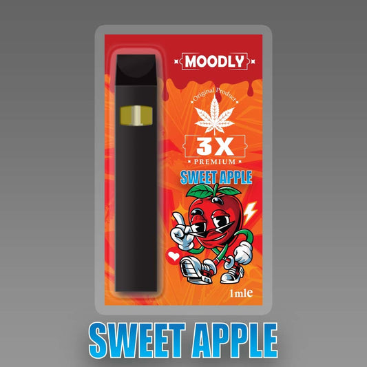 Moodly Vape X3 SWEET APPLE 50% 1ml