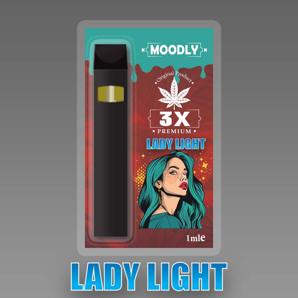 Moodly Vape X3 LADY LIGHT 50% 1ml