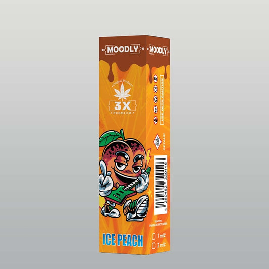 Moodly Vape X3 ICE PEACH 95% 1ml