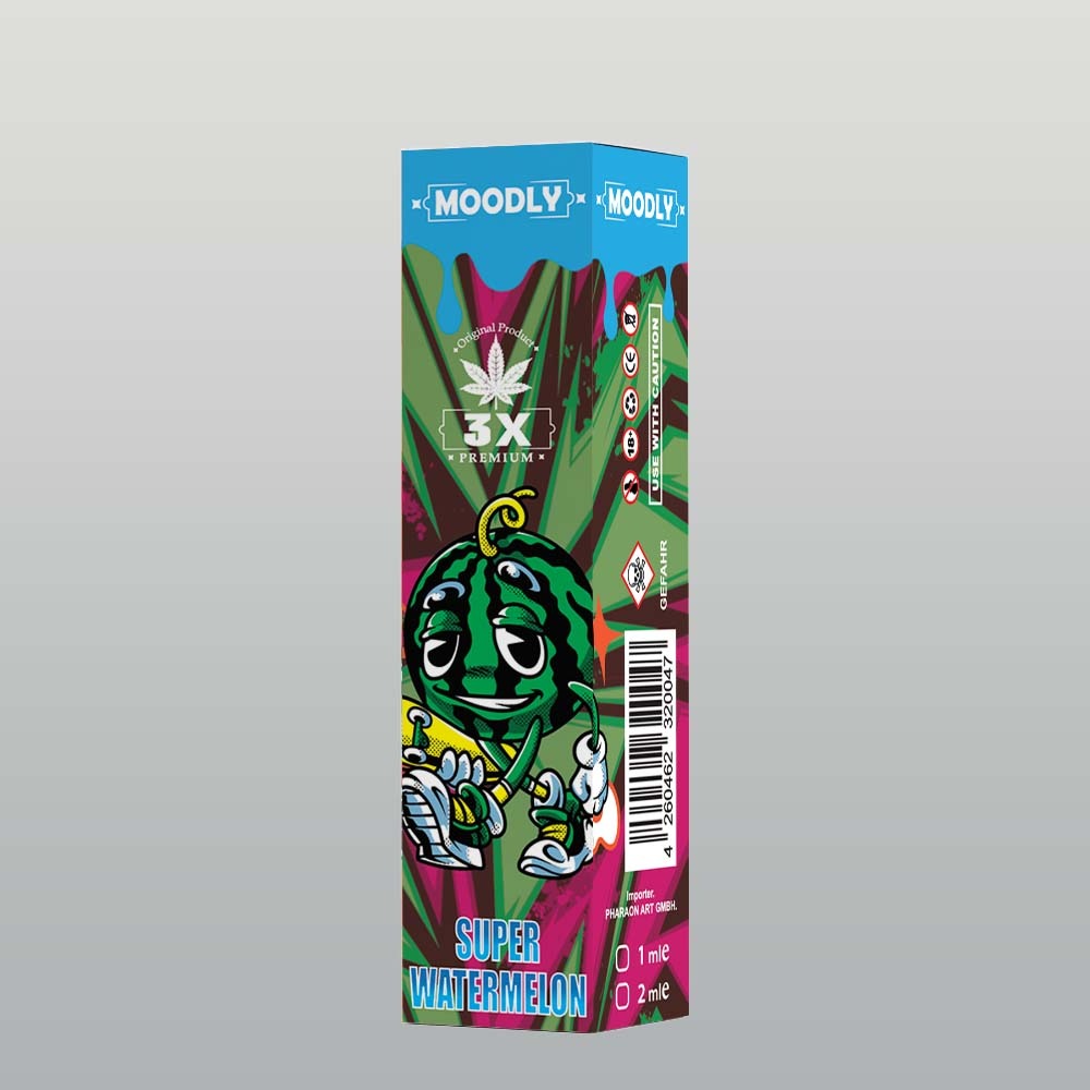 Moodly Vape X3 SUPER WATERMELON 95% 1ml